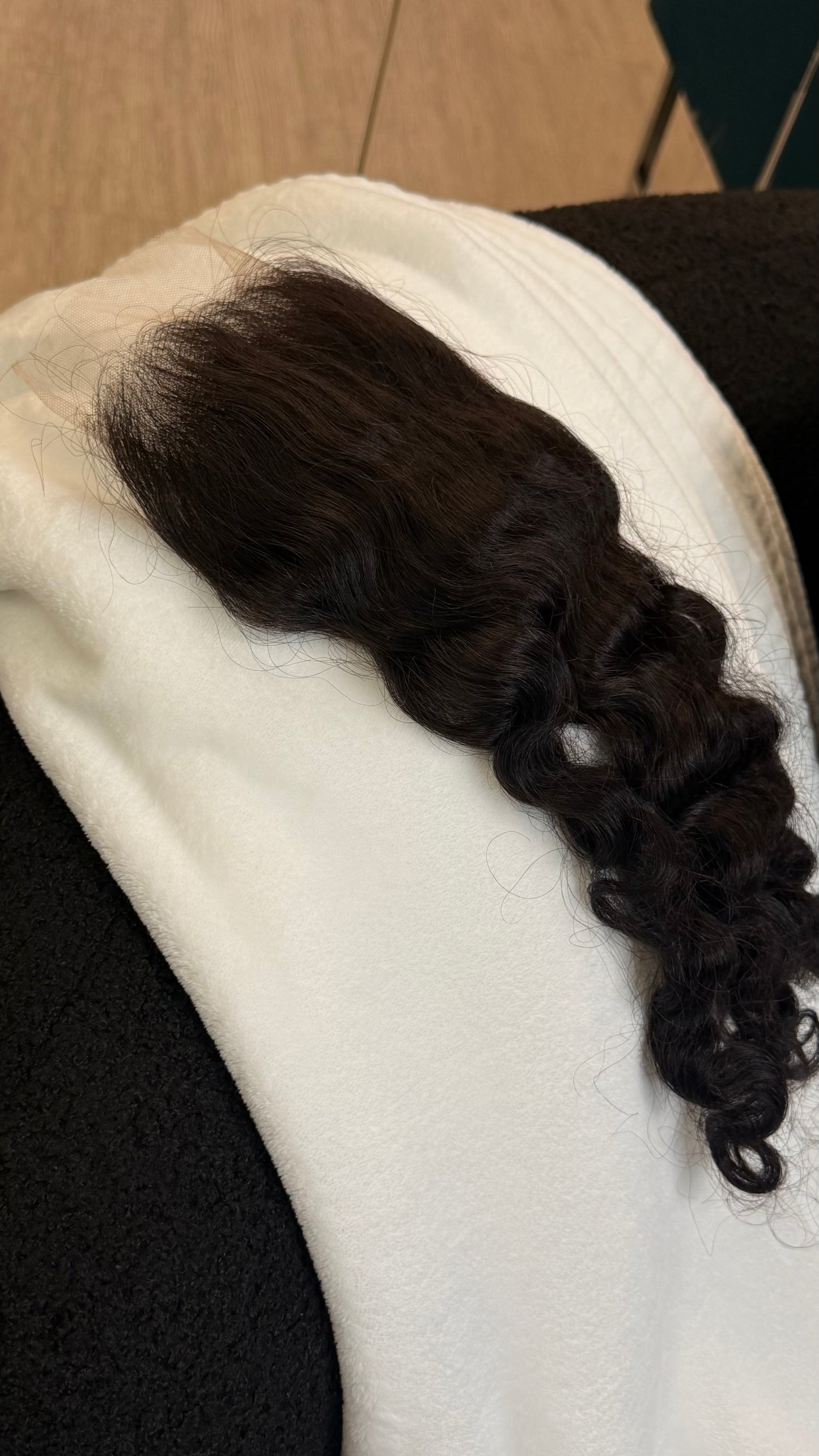 Cambodian curly closure 5*5
